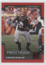 2017 Panini Donruss Press Proof Red Carlos Dunlap #89 2f4