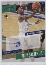 2021-22 Panini Chronicles Draft Picks Troy Baxter Jr #PBTBJ Auto 0s55