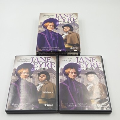Jane Eyre Volume 1 & 2  DVD Set 2006 Sorcha Cusack Michael Jayston With Slipcase