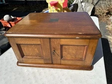 Antique Vtg Oak Mappin & Webb Flatware Chest Made For Prince’s & Queen’s Plate