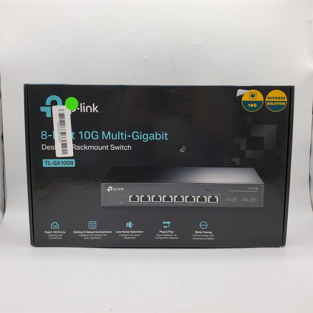 TP-Link TL-SX1008 | 8 Port 10G/Multi-Gig Unmanaged Ethernet Switch