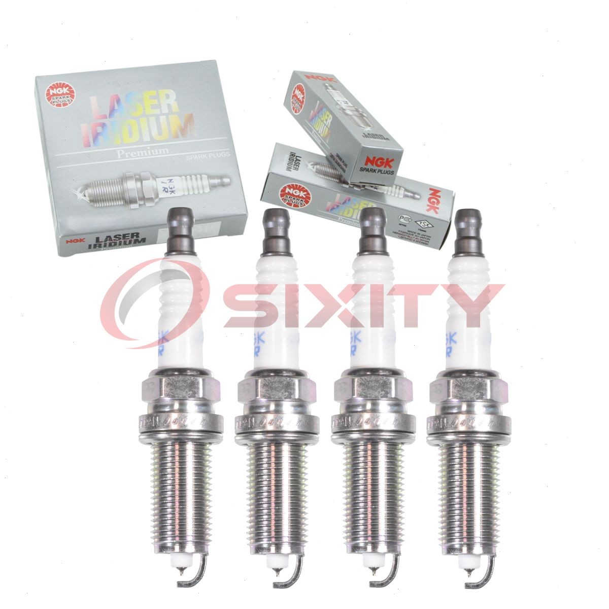 4 pc NGK 92145 LZFR5CI-11 Laser Iridium Spark Plugs for REC12WMPB5 REC10WMPB yv