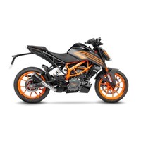 Leovince Auspuffschalldampfer LV-10 Black Edition FUR KTM Duke 125 21-23 INOX-CO