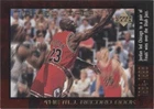 1999 Upper Deck Foil Rare Gold Michael Jordan Career - Michael Jordan #50