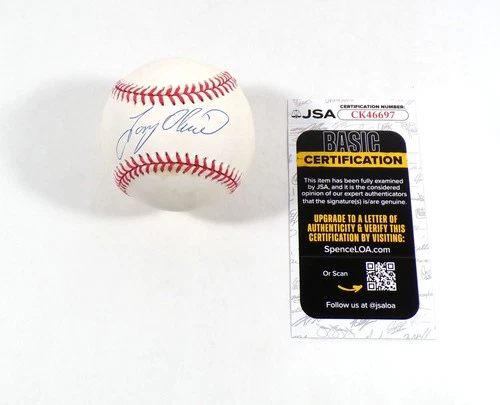 Tony Oliva Signed Official OAL Baseball JSA Auto