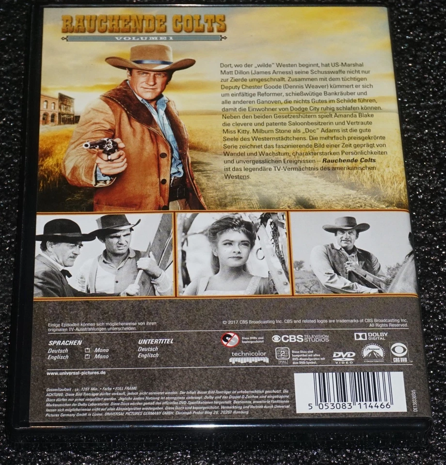 Rauchende Colts Volume 1 (DVD)  1952 Western / James Arness, Dennis Weaver. - Bild 2 von 2