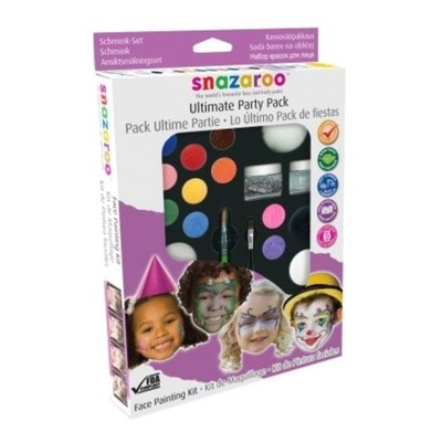 Non-Toxic Water-Based Face Paint Set, Safe for Kids & Adults