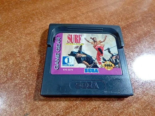 Surf Ninjas (Sega Game Gear, 1993) *TESTED*