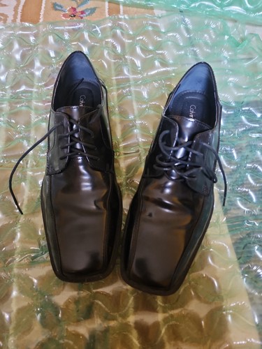 Calvin Klein Man Lace Shoes ,black