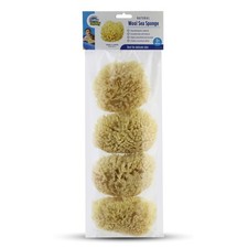 Baby Buddy 4.5in Sea Wool Sponge Soft Natural Baby Bath Sponge