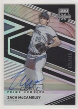 2020 Elite Extra Edition Prime Numbers A Signatures /215 Zach McCambley Auto 4z8