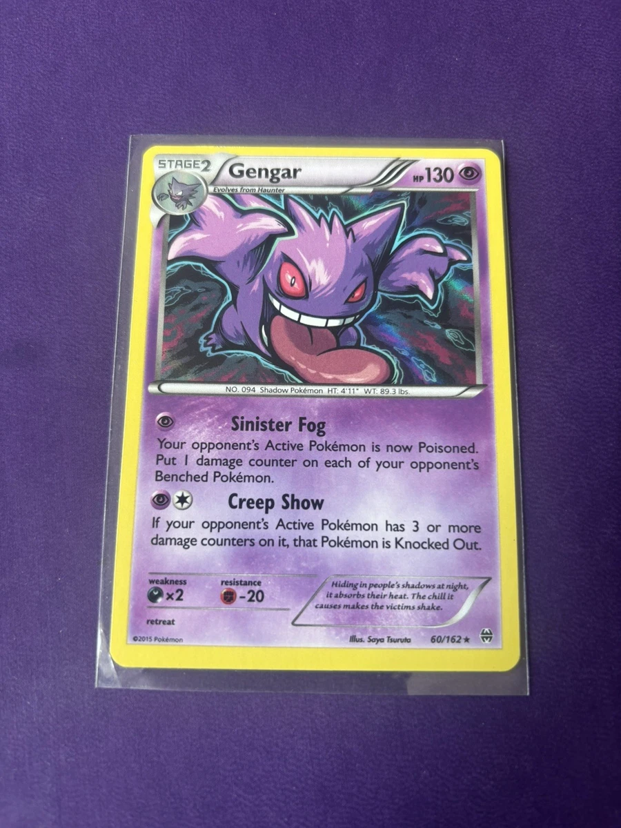 Gengar Pokémon TCG Breakthrough Collectible Individual Card Games