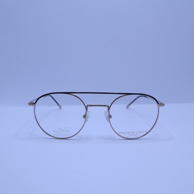 Brille FUZION FULM04 DB Aviator Rund Titan Brillengestelle eyeglasses Neu