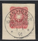 DOA precursor VZ 41 ° Zanzibar 1.1.91 luxury letter piece signed