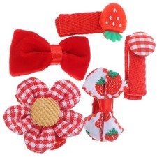  5 Pcs Fermagli Per Capelli Da Ragazza Clip Decorativi Mollette Ragazze