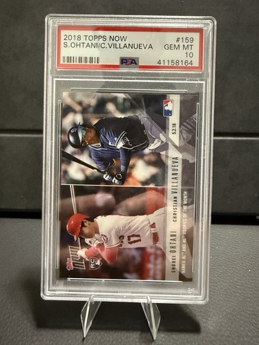SHOHEI OHTANI 🔥 ROOKIE 🔥 2018 Topps Now #159 PSA 10 ‘Rookie Of The Month’ ⭐️⭐️