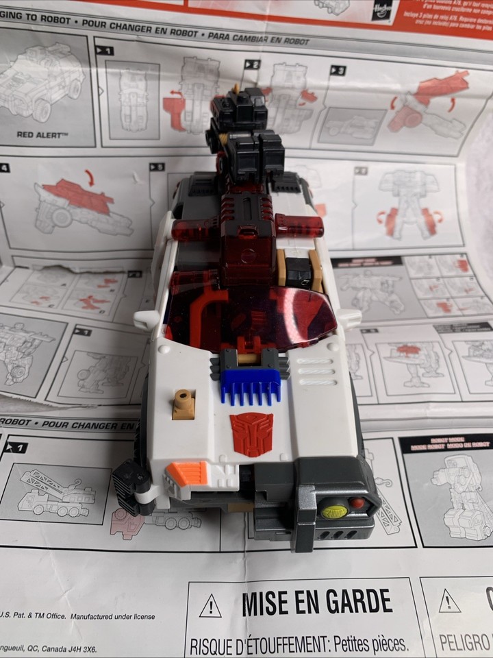 Transformers Armada Red Alert Ultra Class Figure 2002 K2pp | eBay