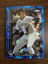 2025 Topps Chrome Update Sapphire Chase Dollander Rockies