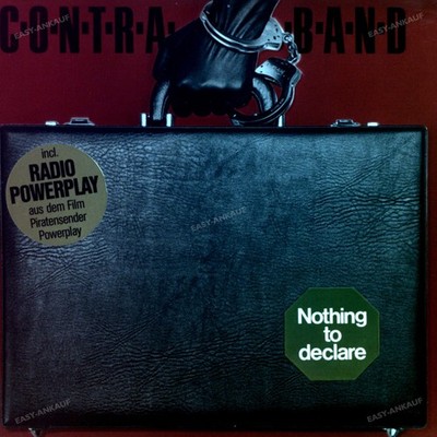 Contraband - Nothing To Declare LP (VG+) '