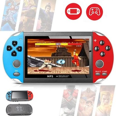 X7 Handheld Spielkonsole 2000 Spiele 4.3'' Video Game Consoles Spielkonsole Kids