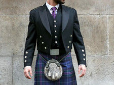 Scottish Prince Charlie Kilt Jacket & Waistcoat | Men’s Highland Dress Outfit