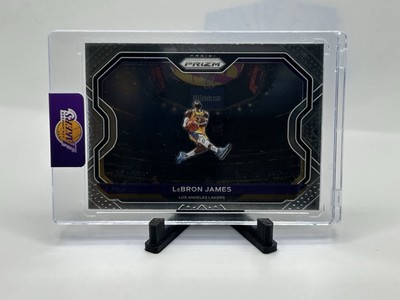 2020-21 Panini Prizm #1 LEBRON JAMES Iconic Kobe Tribute Dunk LA LAKERS