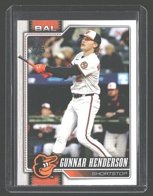 2026 Topps #46 Gunnar Henderson Baltimore Orioles Baseball #46 80