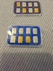 (28) 1 Gram Valcambi Bars .999 Fine Silver  In Cases