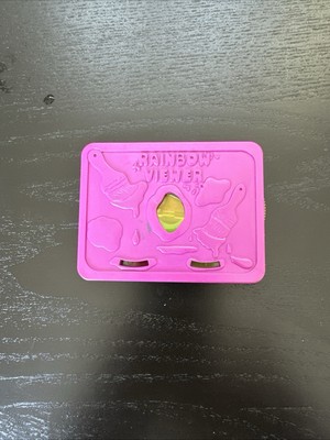 1992 McDonalds Behind the Scenes Rainbow Viewer Happy Meal Toy