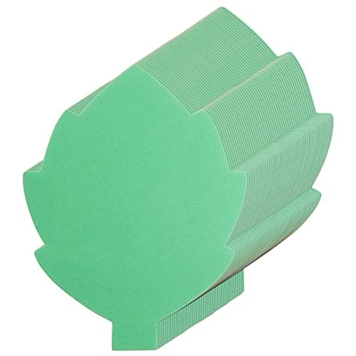 72 piezas recortes de hojas papel troquelados hojas forma recortes otoño hoja hojas verdes Foto 2 de 4