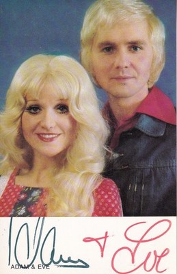 Autograph - Adam & Eve