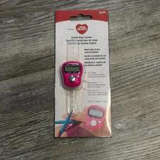 Red Heart Digital Row Counter for Stitches or Rows Crocheting Pink 84235
