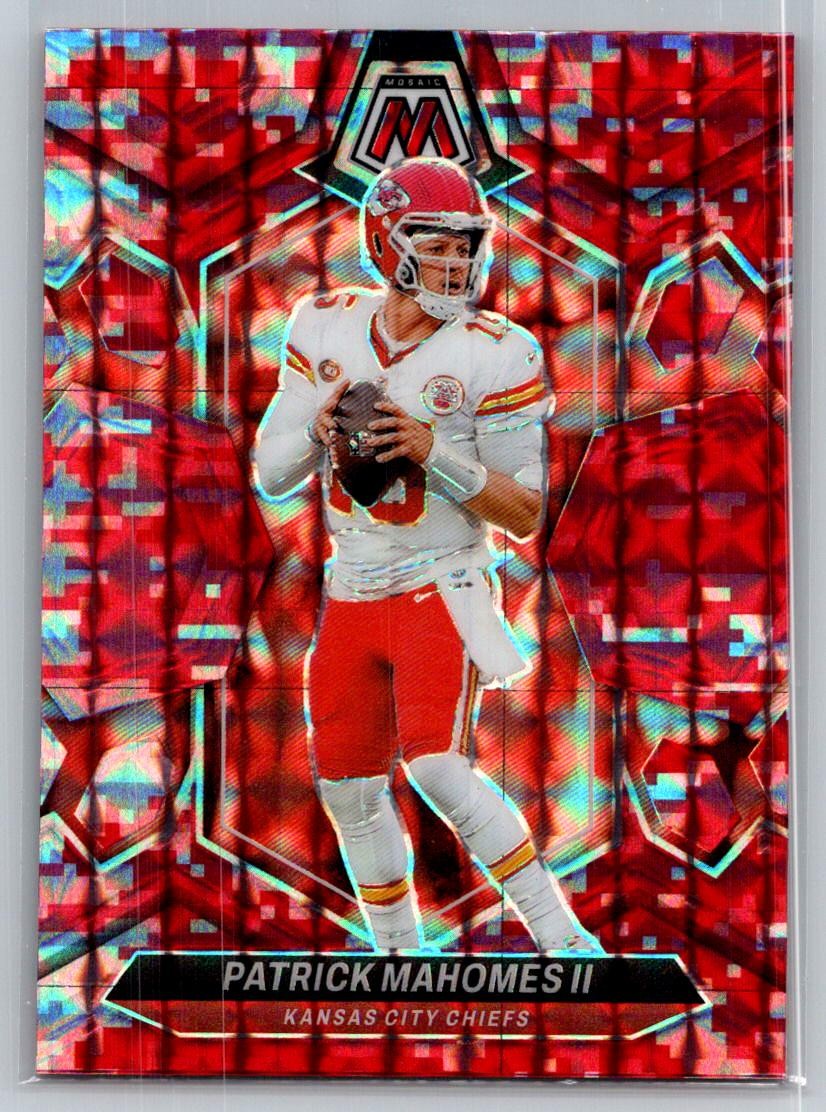 2024 Panini Mosaic #106 Patrick Mahomes II Mosaic Red