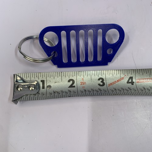 Jeep Wrangler (TJ) (CJ) Grill/Logo Keychain 3D Printed - Picture 3 of 4