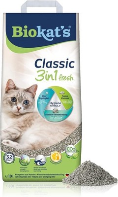 Gimborn Biokat's Classic Fresh 3-in-1 Scented Clumping Cat Litter