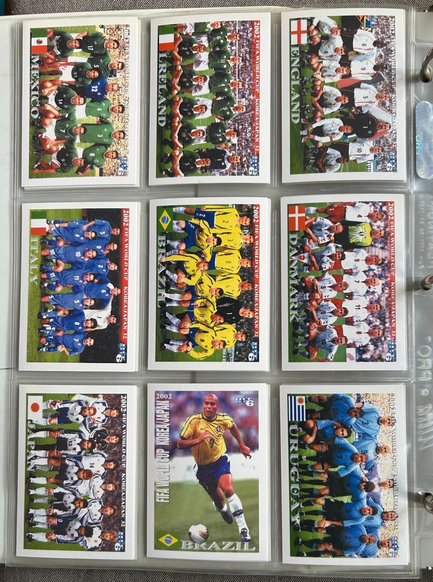 2002 FIFA World Cup HIT HKF6 Cards Complete set of 36 RARE!!! | eBay