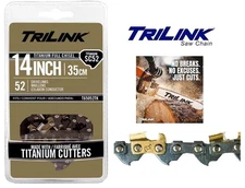 Trilink SC52 Titanium 14" Chainsaw Chain Husqvarna-Craftsman-Poulan & more.. NEW