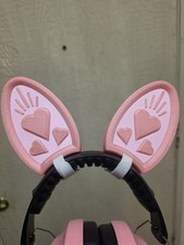 Pink Heart Bunny Ear Headband Attachments for...