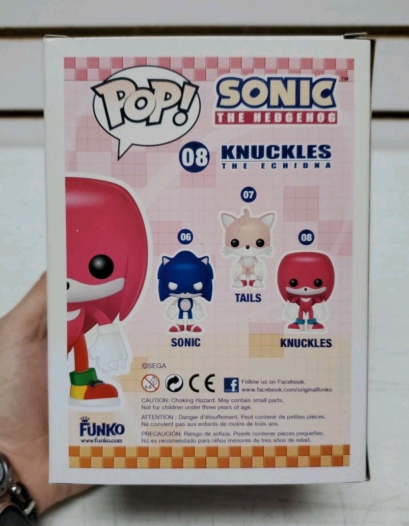 Funko Pop! Vinyl: Sonic the Hedgehog - Knuckles the Echidna