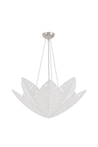 Corbett Lighting 561-28 Azores 3 Light 28"W Pendant - Warm Silver Leaf - Picture 4 of 4