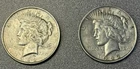 1922-P Peace Silver Dollar - 2 count