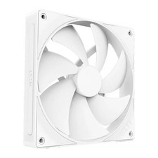 Image of 140mm NZXT F140P V2 White, 7 Blade, PWM, Fluid Dynamic Bearing, Single Fan Stand