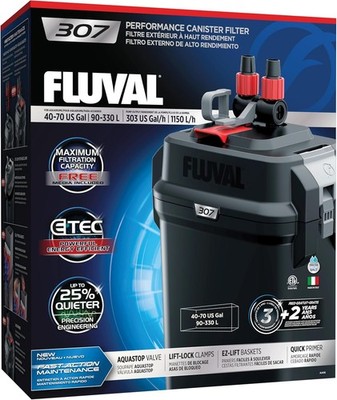 Fluval 307 Canister Filter 70 Gal Aquarium Performance
