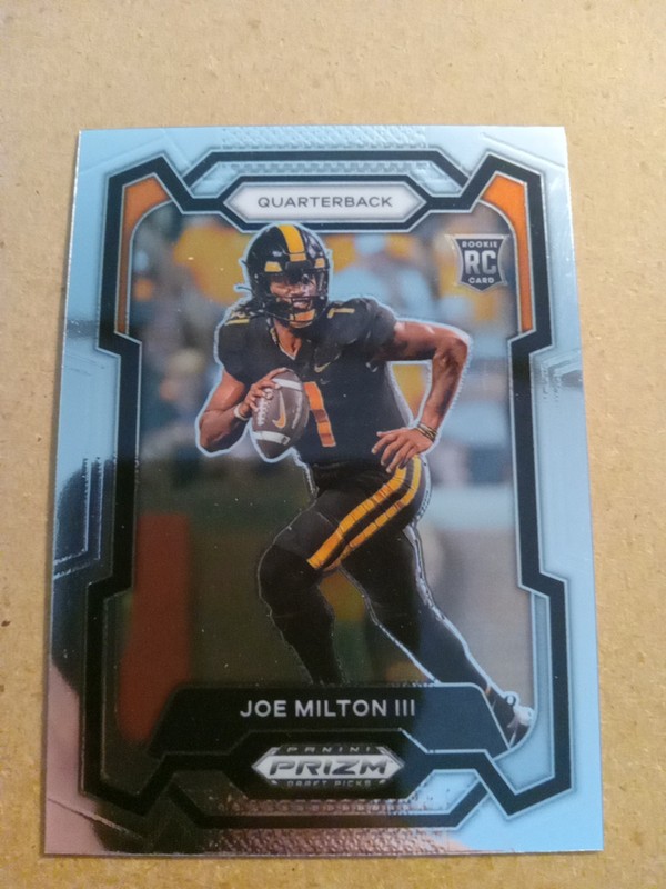 2024 Prizm Draft Picks Joe Milton RC #157
