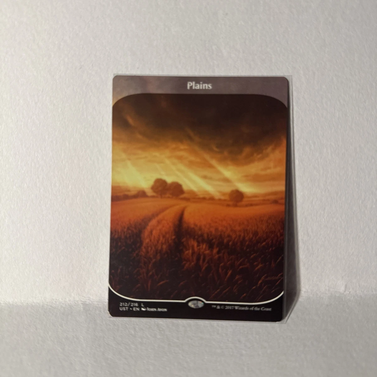 Land Magic: The Gathering Unstable Full Art Individual Trading