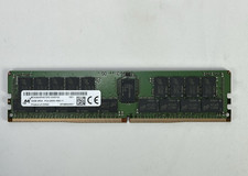 1x Micron 32GB 2Rx4 DDR4 PC4-2666V-R Reg Dual Rank ECC Server Memory Ram