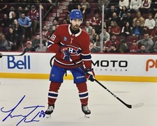 LUKE TUCH Signed 8x10 Photo! Montreal Canadiens! Laval Rocket! W/COA