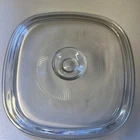 Corning Ware Clear Lid Pyrex A-9-C Casserole LID SUNBURST CENTER