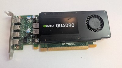 NVIDIA Quadro K1200 4G GDDR5 Graphics Card - TESTED - x4 MINI DISPLAY PORT