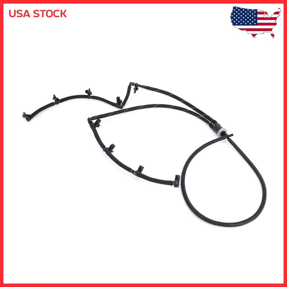 Nuevo inyector desbordamiento de combustible fuga tubo para GMC Savana 3500 2010 2011 2012-2016 Foto 2 de 4